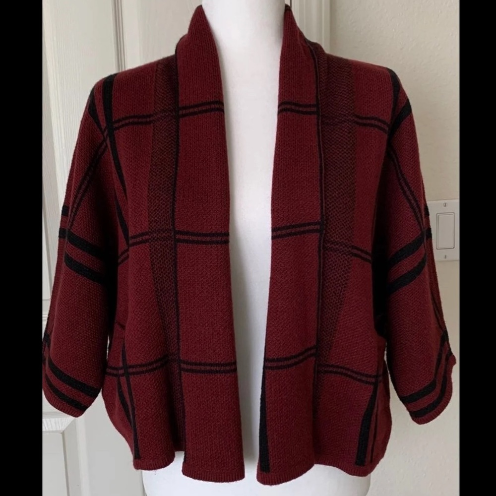 NWOT Women Open-Front Crop Cardigan
